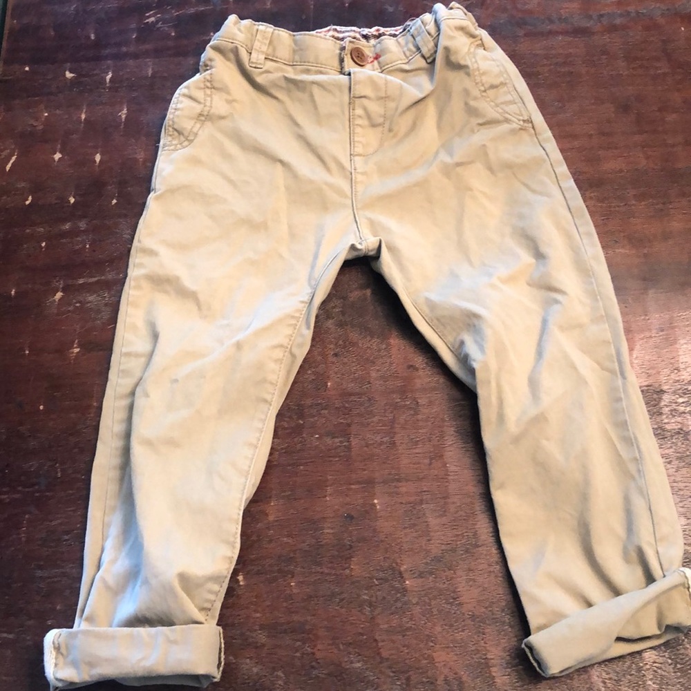 Zara baby boy collection chinos size 3/4